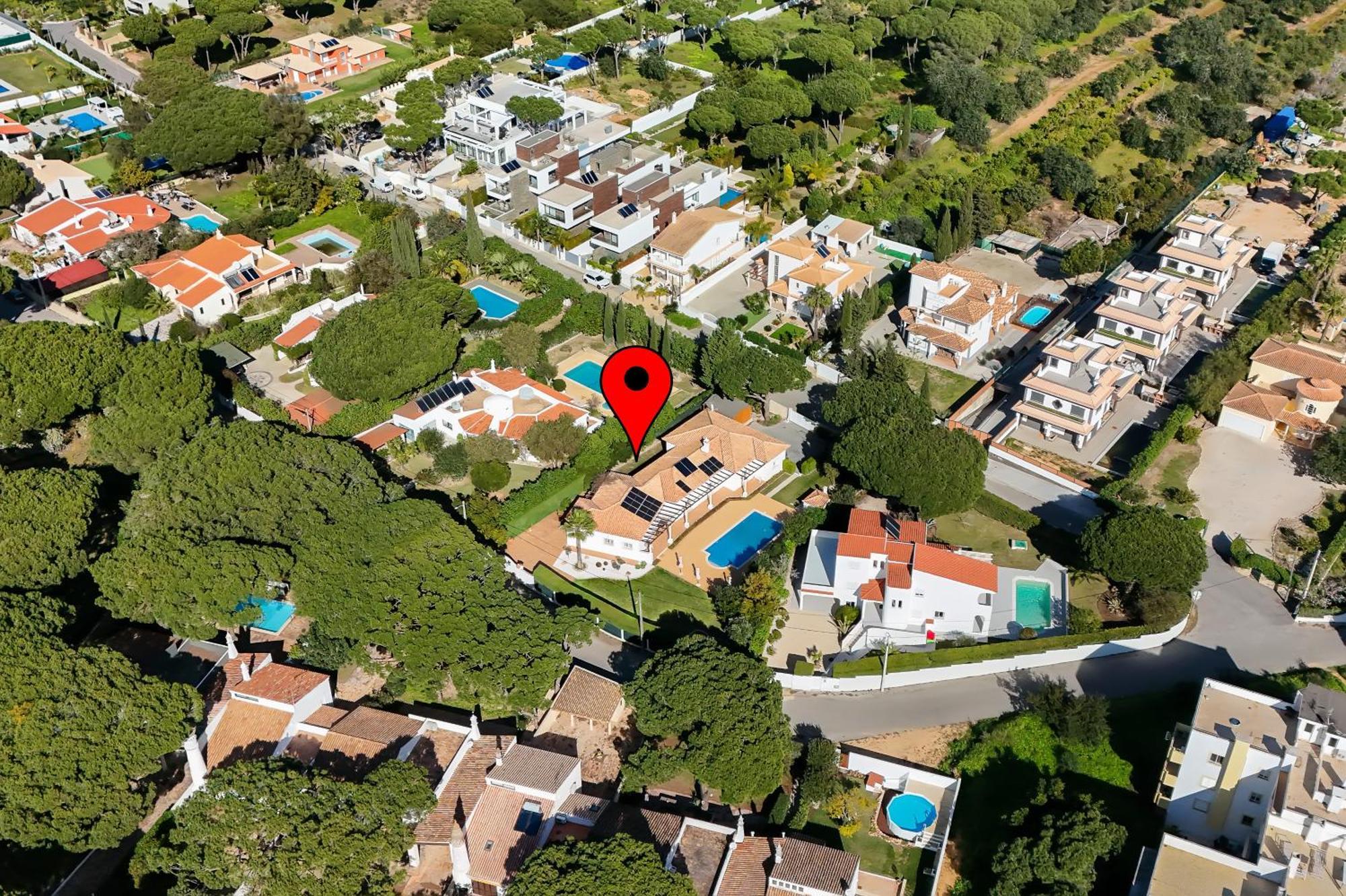 Exclusive Villa Toulouse With Pool In Falesia Algarve Albufeira Exterior photo