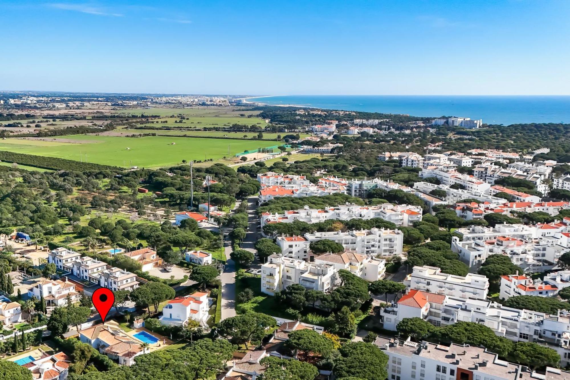 Exclusive Villa Toulouse With Pool In Falesia Algarve Albufeira Exterior photo