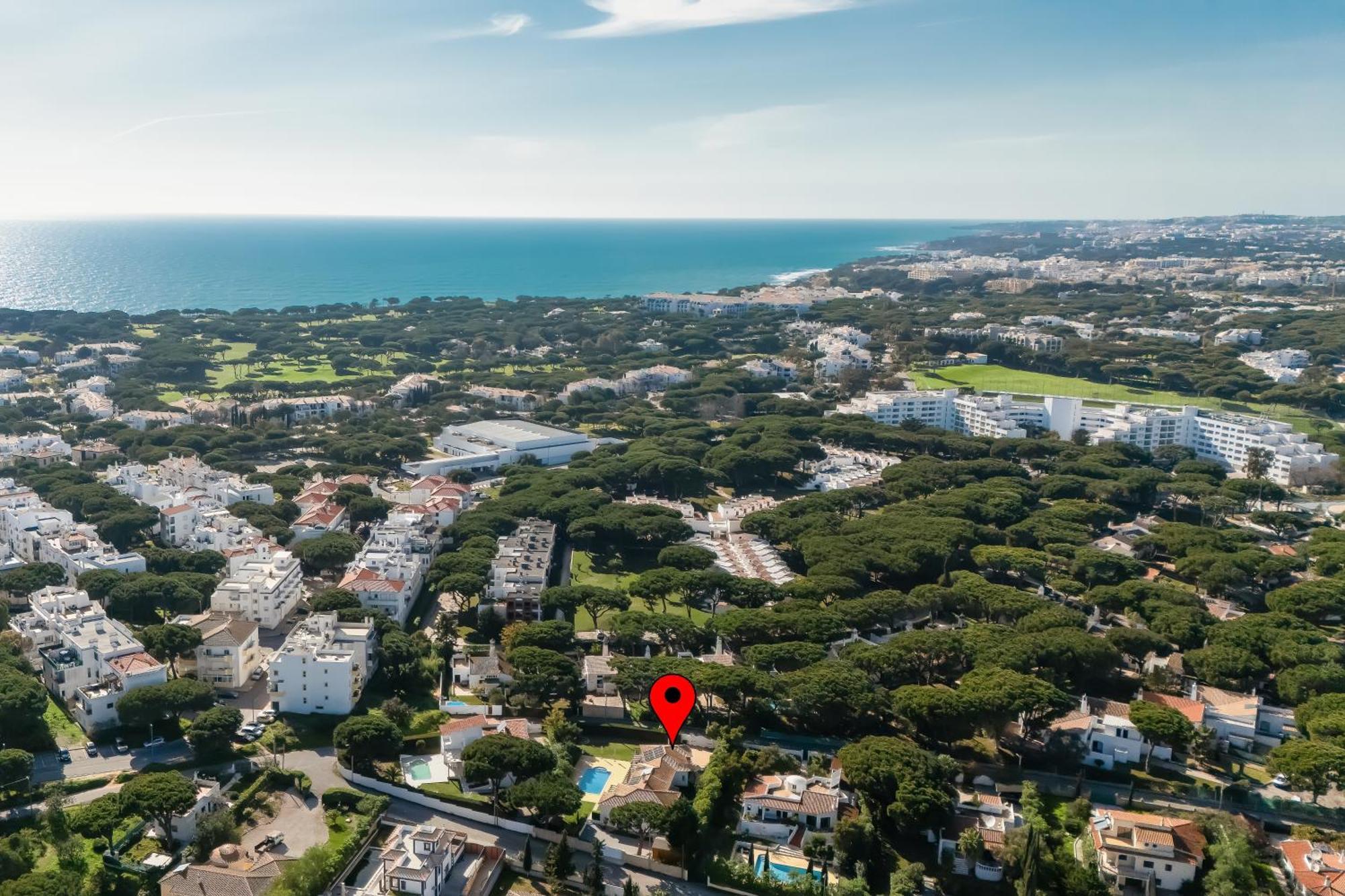 Exclusive Villa Toulouse With Pool In Falesia Algarve Albufeira Exterior photo
