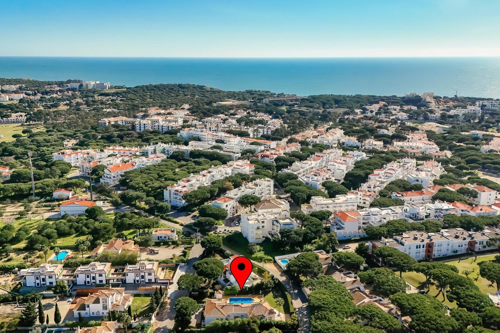 Exclusive Villa Toulouse With Pool In Falesia Algarve Albufeira Exterior photo